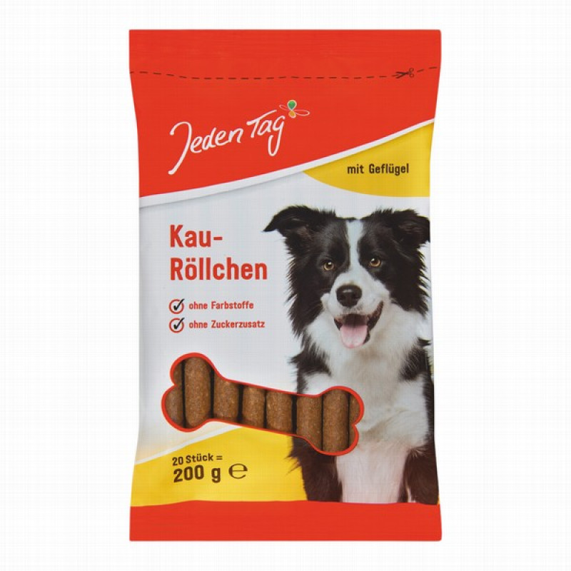 Suņu košļājamie kociņi Gardums ar putnu gaļu 20gb*10g Jeden Tag  (23.06.2027)