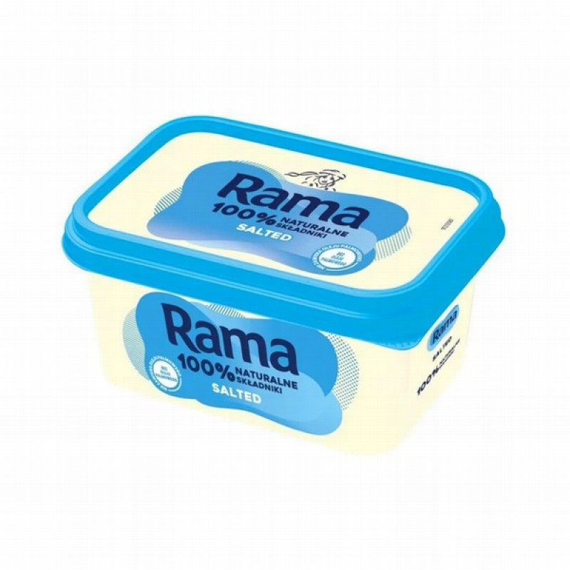 Margarīns Rama ar sāli 59% 400g 1/8  Polija(31.05.26)LABA CENA