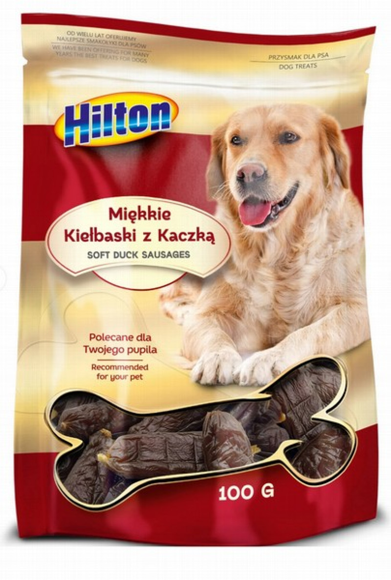 Suņu kārums Hilton pīle 100gb (01.04.2026) Polija