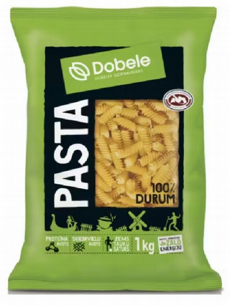 Makaroni Dobele spirāles 1kg (10.03.2028)