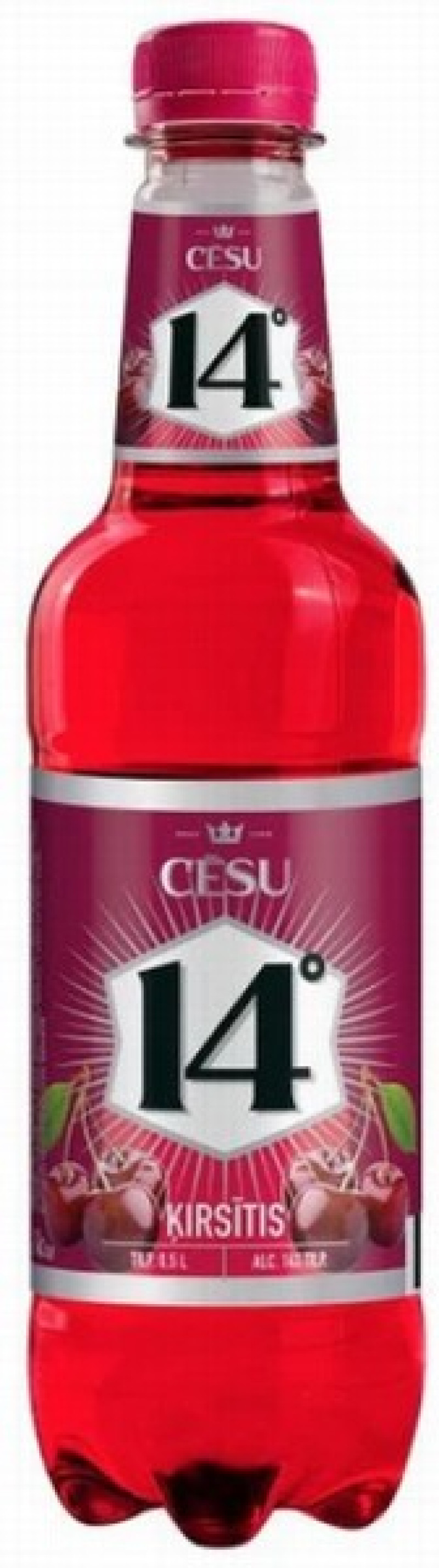 Kokteilis Cēsu Drinkot Ķirsītis 0.5L 14%(27.09.25) PET 1/12