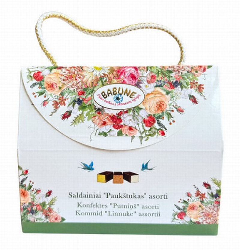 Konfekšu kaste Putna piens ASORTI somiņa 200g 1/16 (18.03.26) Ukraina