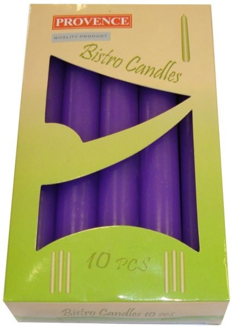 Sveces galda 17cm 10gb violetas Provence Čehija