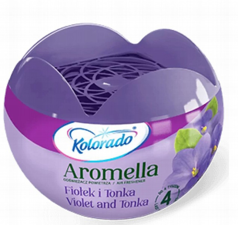 Gaisa atsvaidzinātājs Kolorado Aromella Violet ziedi 150g Polija