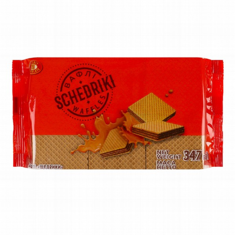 Vafeles Ščedriki vafeles 347g 1/14 (22.01.2026) Ukraina