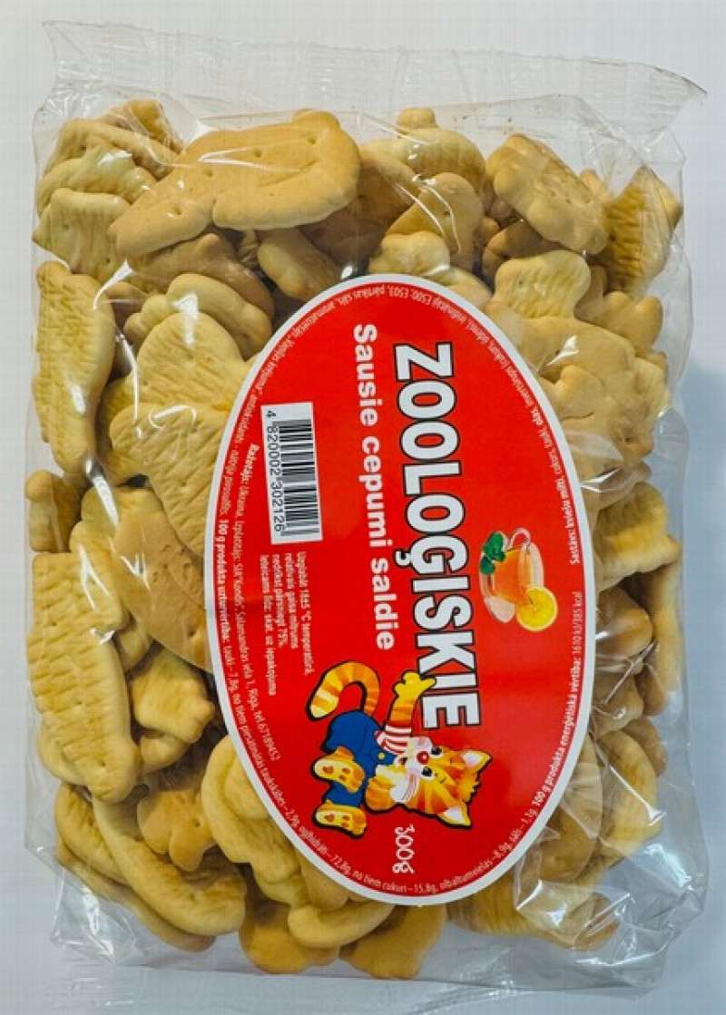 Cepumi UK Zooloģiskie 300g 1/16 (08.08.26) Ukraina