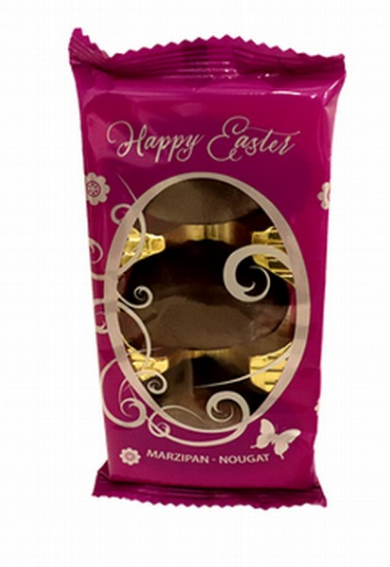 Marcipāns šokolādē Nougat 90g Happy Easter (31.03.26) Vācija (Lieldienas)
