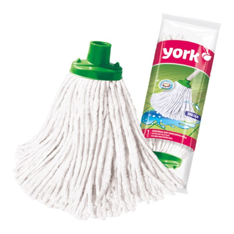 Mops grīdas mazgāšanai kokvilnas Mega York Polija