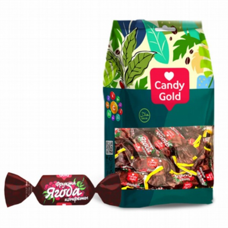 Šokolādes konfektes Yagoda ogu 500g Candy Gold (10.03.2026)