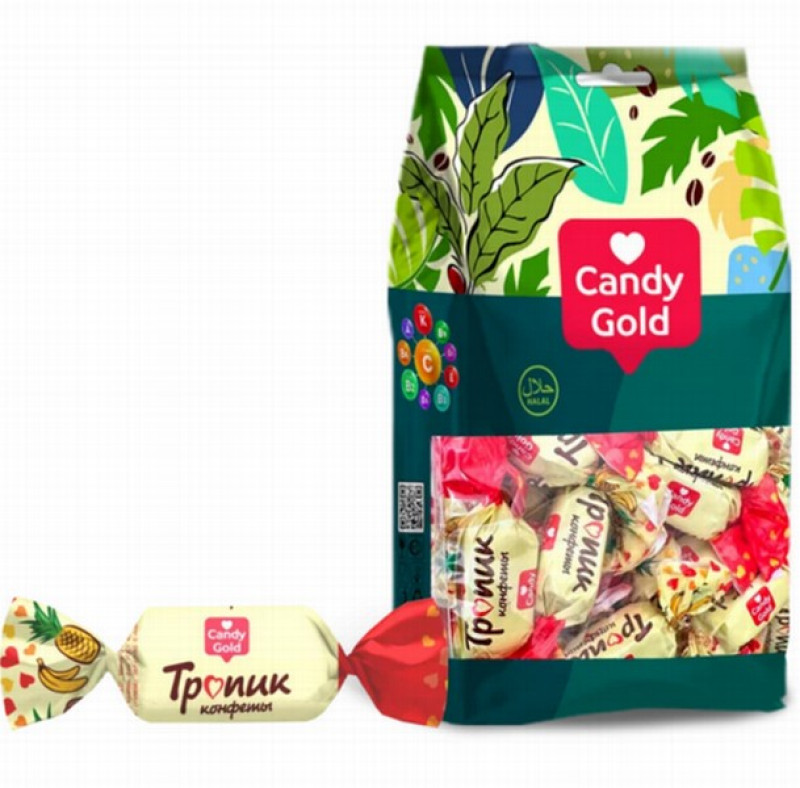 Šokolādes konfektes Tropik 500g Candy Gold (15.03.2026) Uzbekistāna