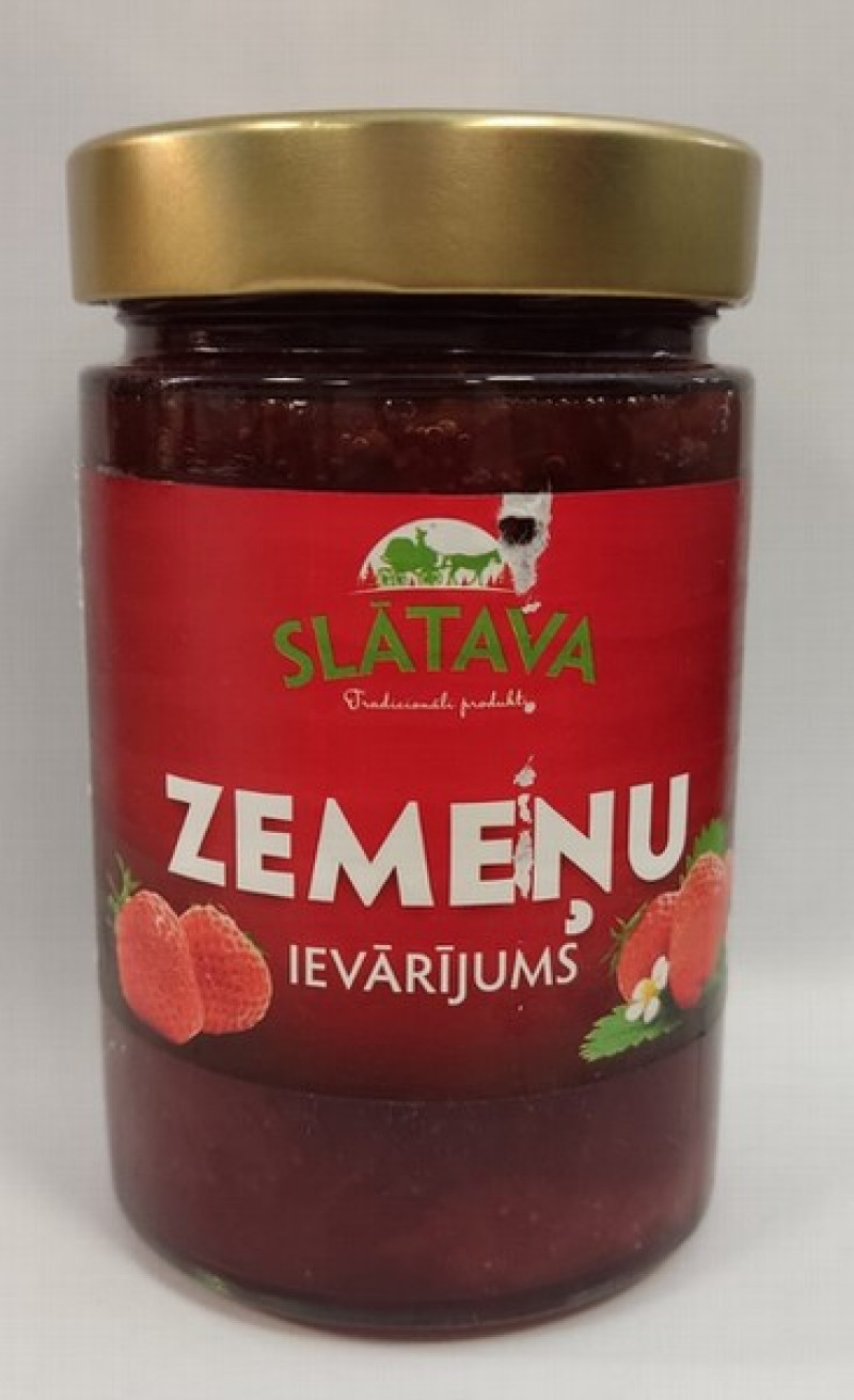 Ievārījums Slātava zemeņu 340g 1/8 (22.05.2026)  Polija
