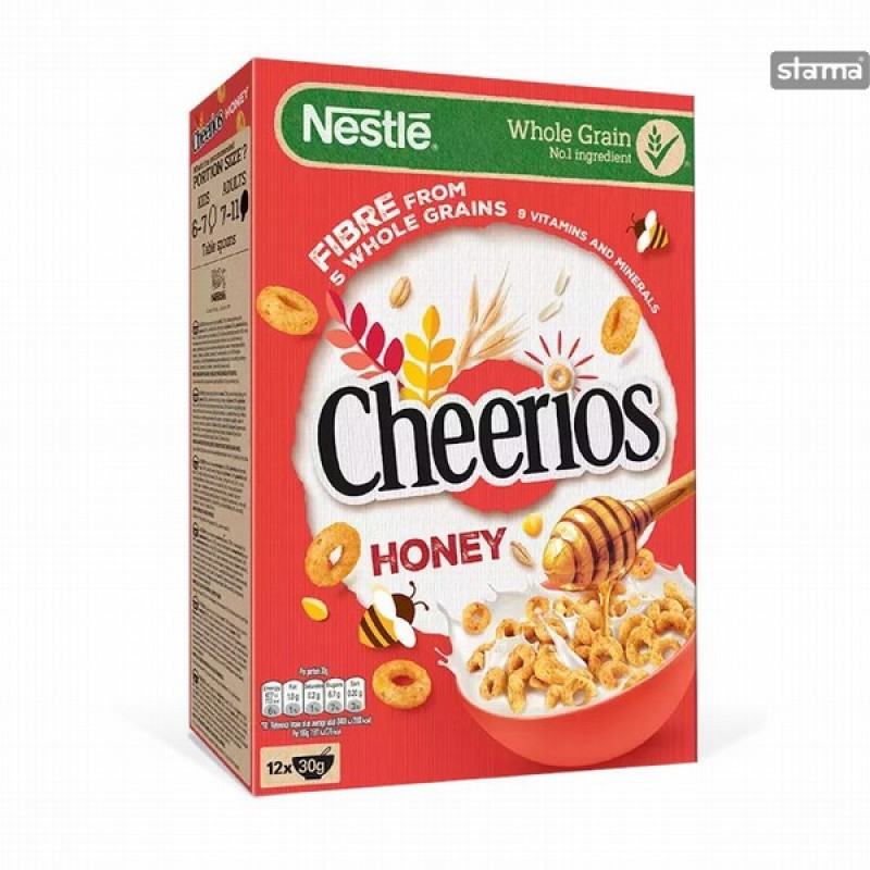 Sausās brokastis Nestle Cheerios 375g (28.02.26)PL