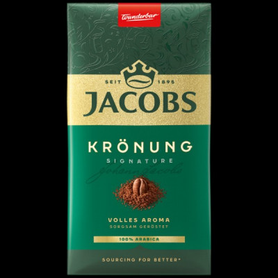 Kafija maltā Jacobs Kronung 500g 1/12 (30.08.2026) Vācija