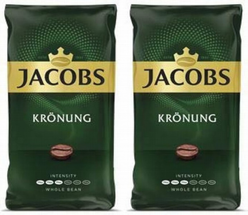 Kafija maltā Jacobs Kronung 500g+500g 1/6 (11.2026) Vācija
