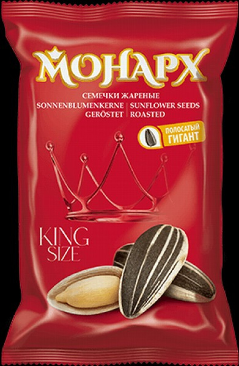 Saulespuķu sēklas Monarh XXL grauzdētas 100g 1/42 (15.09.26) Čehija