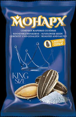 Saulespuķu sēklas Monarh XXL sālītas  100g 1/14 (15.04.26) Čehija