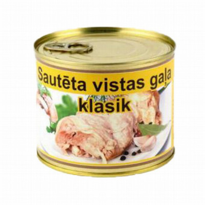 Sautēta vistas gaļa 525g Brasla ()