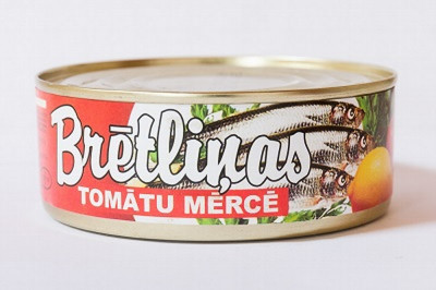 Brētliņas tomātu mērcē 240g Brasla () LV