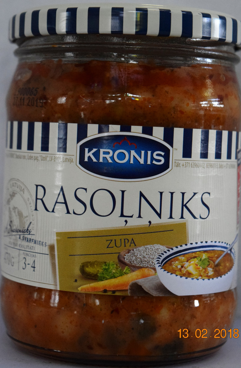 Rasoļņiks Kronis 440g (10.02.28) LV
