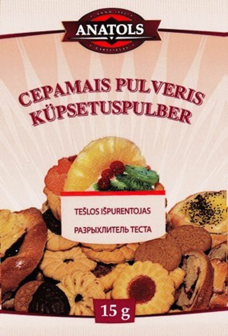 Garšviela Anatols cepamais pulveris 15g (01.05.27)