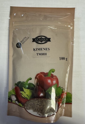 Garšviela Anatols ķimenes 100g (01.03.2027) 