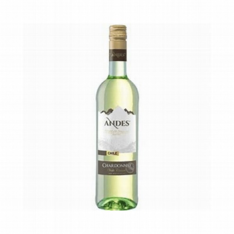 Vīns Andes Chardonnay Dry 0.75L 12.5% Čīle