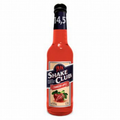 Kokteilis Shake Club Zemene-Ābols 0.275L 14.5% DEPOZĪTA maksa 0.10 eiro Lietuva