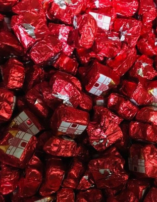 Šokolādes konfektes Marcipāns Holstengate 10kg (gab 12.5g) (12.2025)
