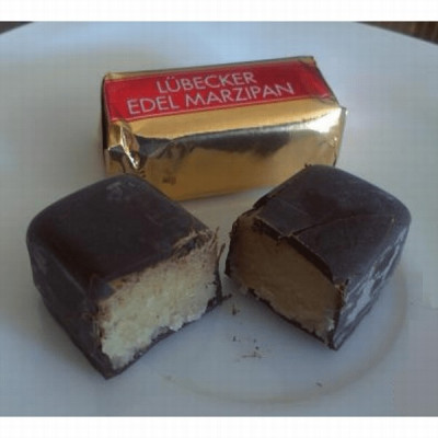 Šokolādes konfektes Marcipāns Cappuccino 10kg (gab 12.5g) (12.2025)