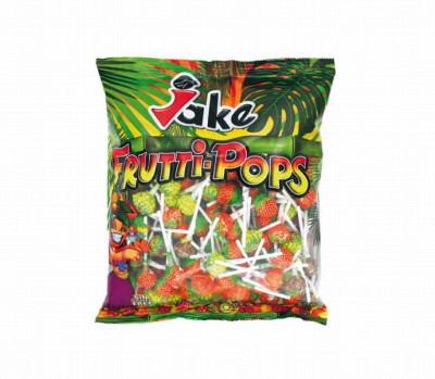 Ledenes uz kociņa JAKES Frutti-Pops 7gr*200(07.2026)