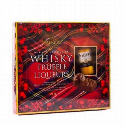 Šokolāde Walkers  Whisky Truffle Ligueurs 120g  (30.09.2025) UK