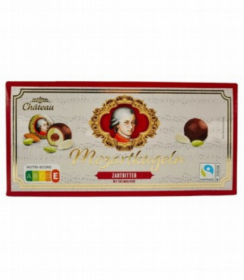Konfekšu kaste Marcipāns Mozartkugeln 200g Chateau 200g (30.07.2025)