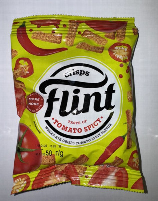 Grauzdiņi Flint STomātu Spicy 50g 1/30 (08.01.26) Ukraina