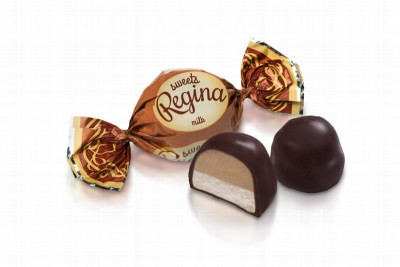 Šokolādes konfektes Regina piena 1kg 1/4 (21.01.2026)UA