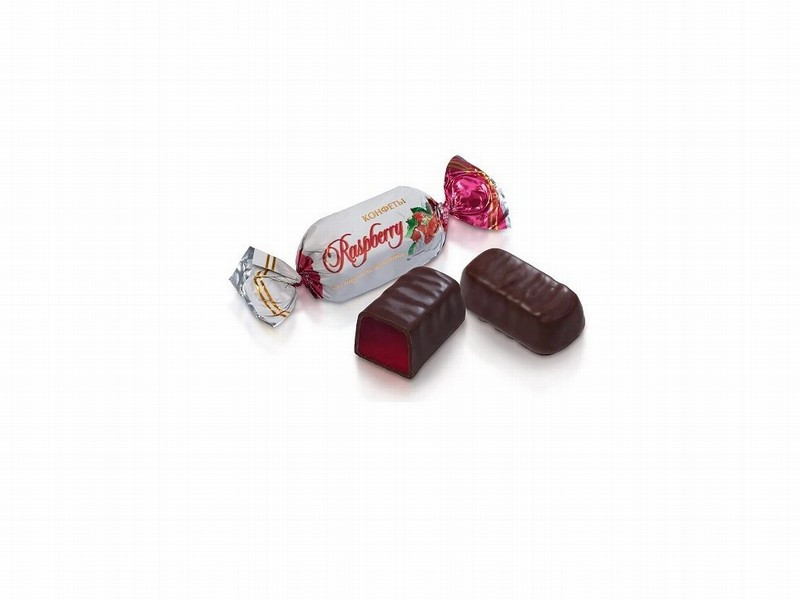 Šokolādes konfektes Raspberry aveņu garša 1kg 1/8(09.06.26)Ukraina