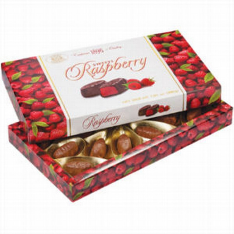 Konfekšu kaste Raspberry 200g 1/8 (18.11.26) Ukraina