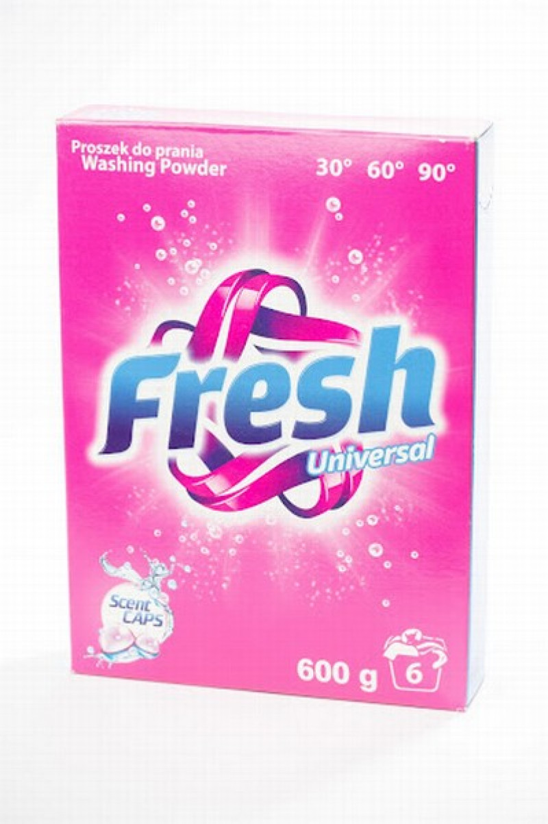 Veļas pulveris Fresh universāls 600g(03.02.2027)