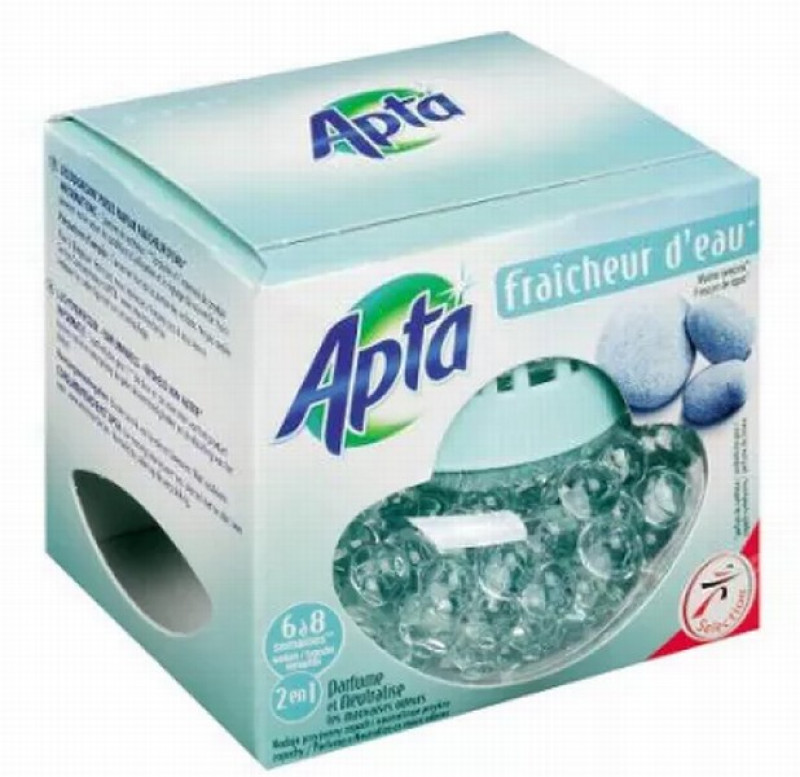 Gaisa atsvaidzinātājs Apta D'Eau pērles 110g Francija