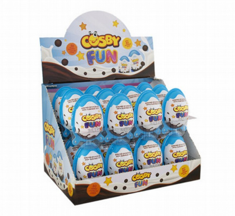 Šokolādes olas Cosby Fun Boy 20g 1/24 (27.09.26)