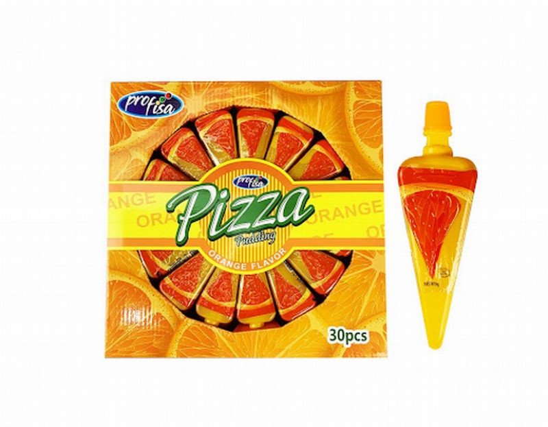 Želejkonfektes Pizza jelly Apelsīns 50g*30gb (24.10.27)Ķina