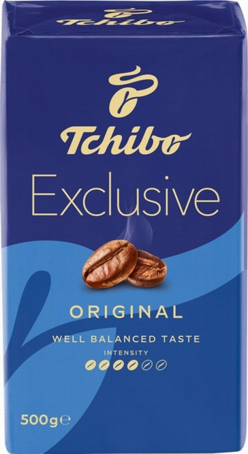 Kafija maltā  Tchibo Exclusive ORIGINAL 500g 1/12(14.12.26) Polija