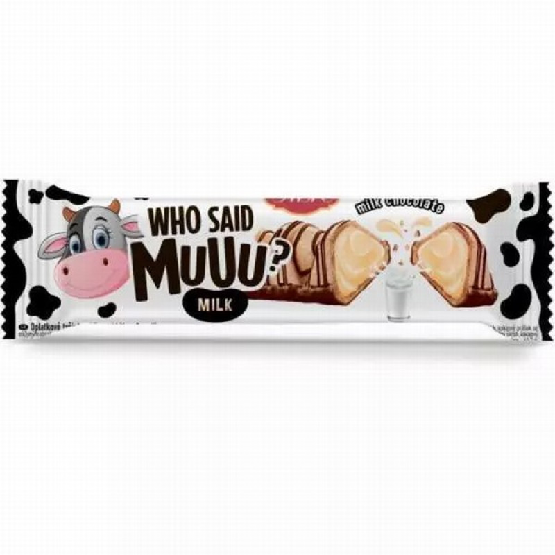Šokolādes batoniņš Who Said Muuu ar piena garšu 22g (20.03.2026)