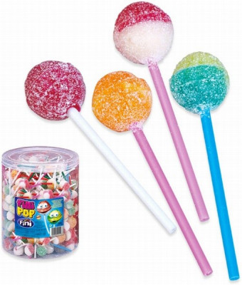 Ledenes uz kociņa Fini Pop karamele 7gr*200(09.2026)