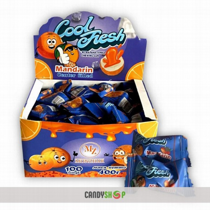 Košļājamā gumija C00L Fresh Mandarin 4g*100gb (19.09.2026) Ukraina