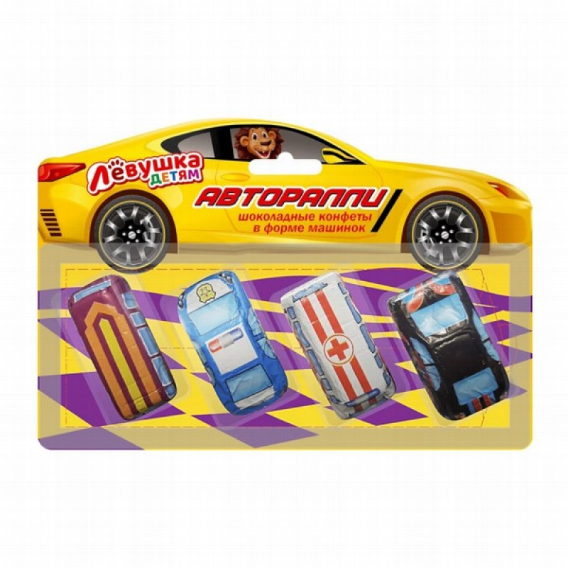 Šokolāde Ļjovuška detjam (Autoralli) 64g (14.10.2025) RU 