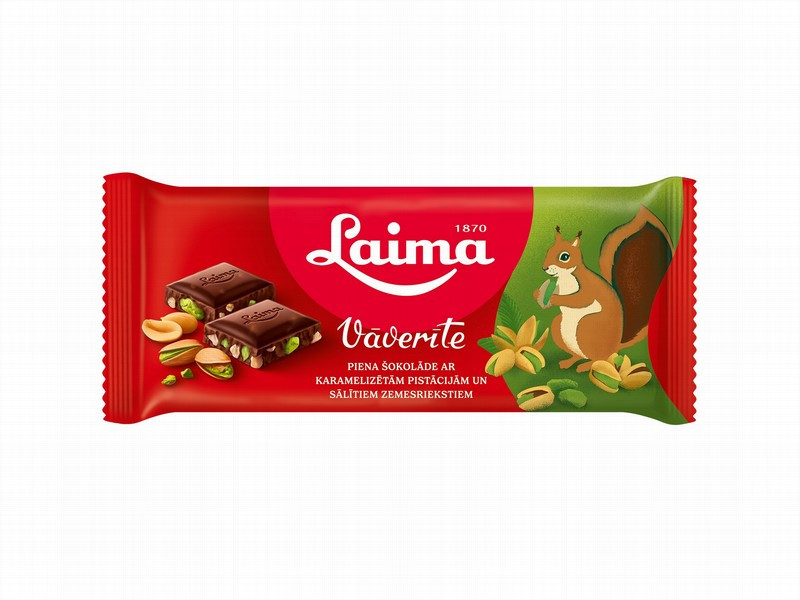 Šokolāde Laima Vāverīte 90g (27.05.2026) LV