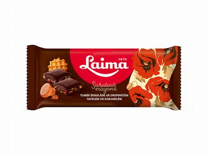 Šokolāde Laima Sarkanā magone 90g (08.04.2026) EE