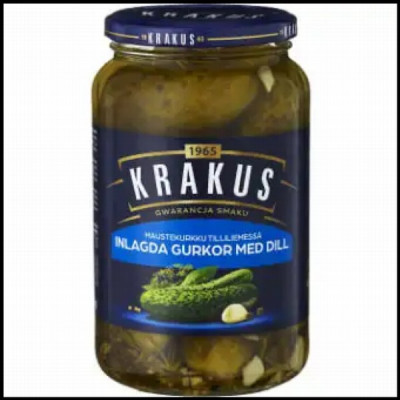 Gurķi Krakus 0.92L 1/6(30.09.2025) Polija