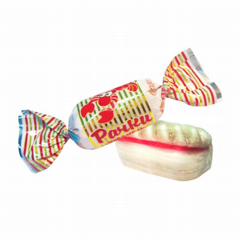 Karameles Volšebnij ostrov VĒZĪŠI ar šokolādu-riekstu pidijumā 1kg(13.10.26)Ukraina