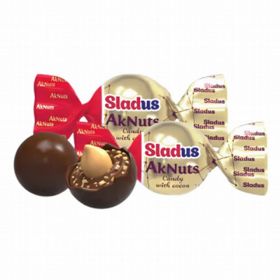 Šokolādes konfektes Sladus aknuts 2kg (05.05.26)